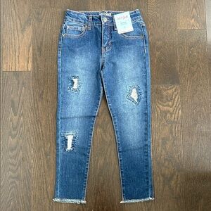 Cat & Jack Kid’s Dark Blue Cropped Jean Jegging